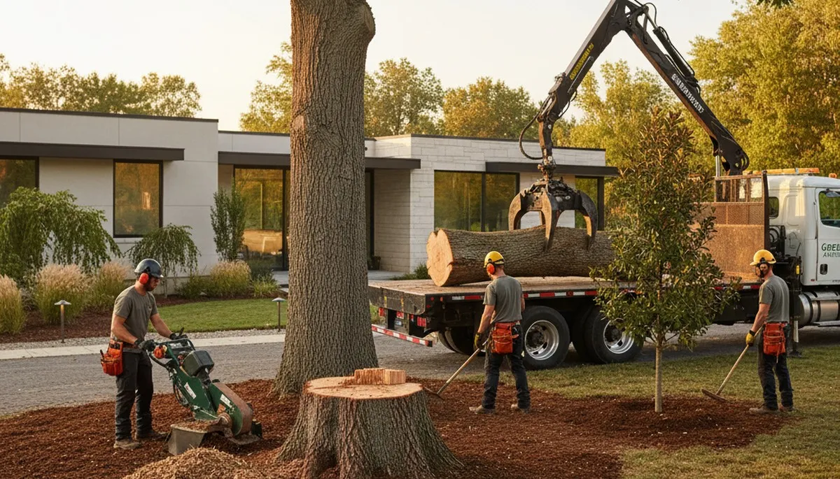 Professional landscaping and tree removal in Bakersfield, CA by Chop Chop Tree experts