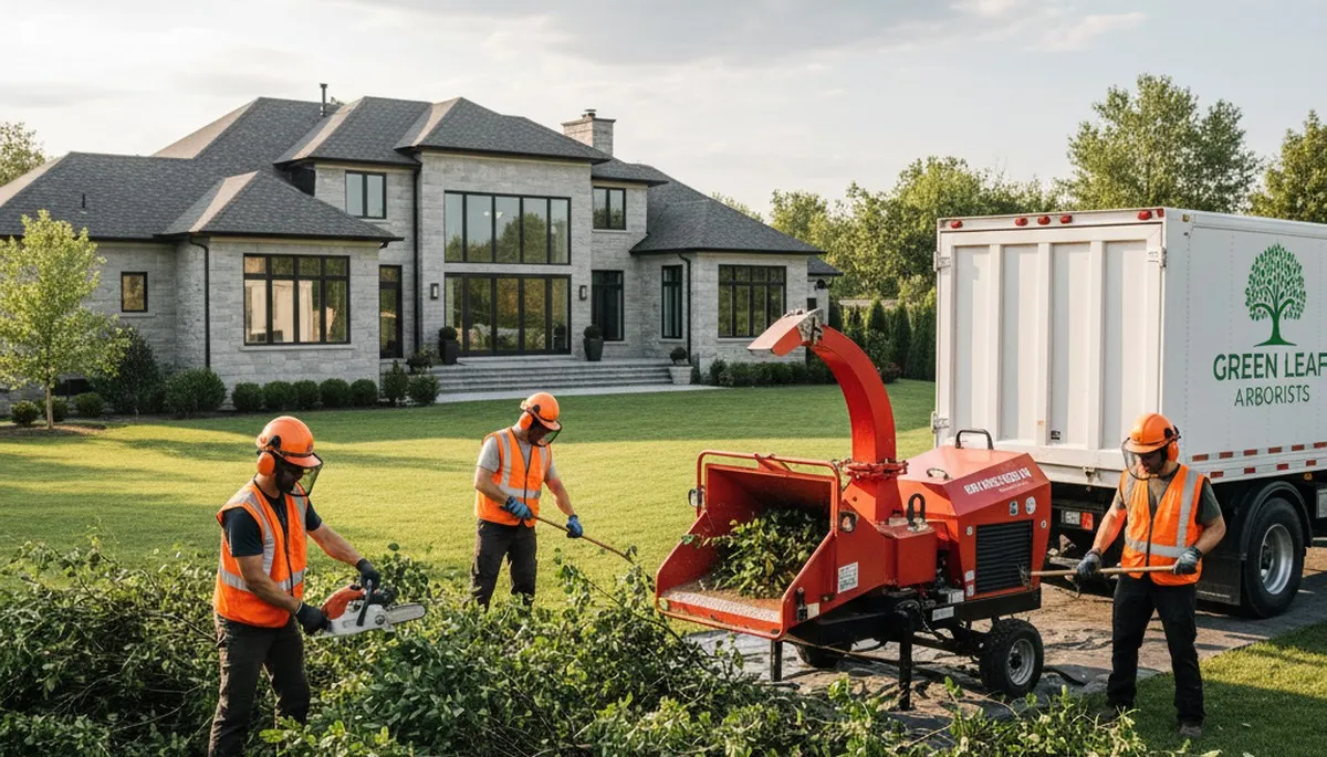 Professional shrub removal service in Bakersfield, CA clearing overgrown bushes and dead plants