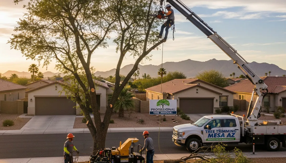Professional tree removal service in Bakersfield, CA by certified arborists