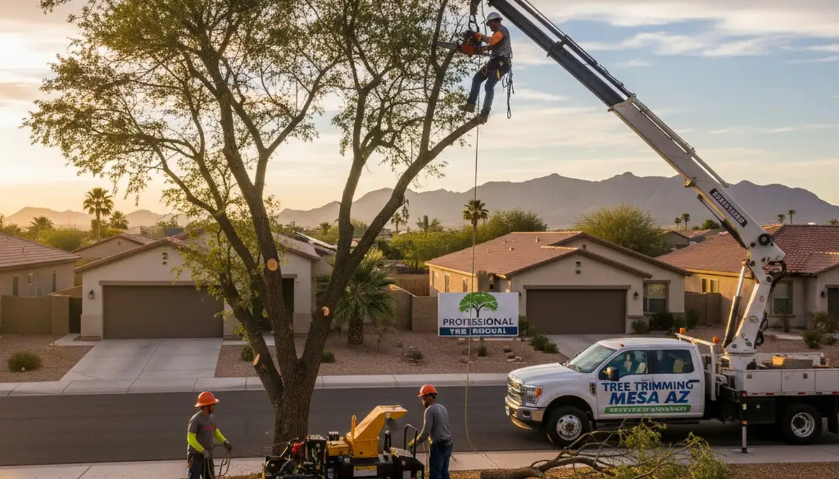Professional tree removal service in Bakersfield, CA by certified arborists